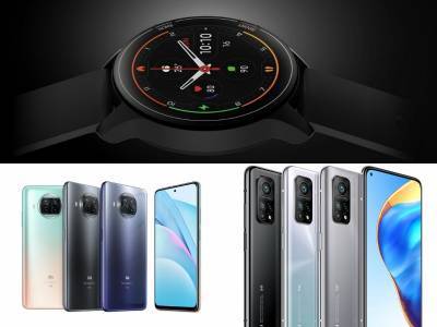 Xiaomi показала новые смартфоны серии Mi 10T и умные часы Mi Watch