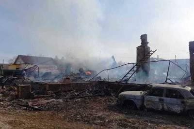 На пожаре в рязанской деревне погибли две пенсионерки