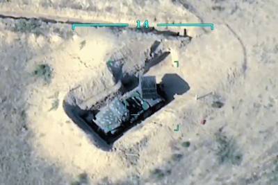 Армия Азербайджана уничтожила скопление армянских танков, видео