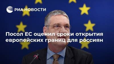Посол ЕС оценил сроки открытия европейских границ для россиян