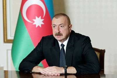 Алиев заявил о неизменном условии прекращения конфликта в Карабахе
