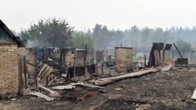 На Луганщине обнаружили тела еще трех погибших в пожарах
