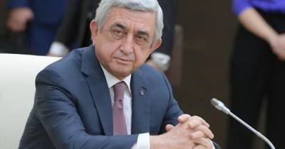 Бывший президент Армении Серж Саргсян отправился в Карабах