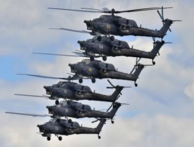 Российские ударные вертолеты вооружат дронами-камикадзе