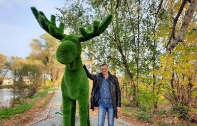 В Тверской области появился зеленый лось