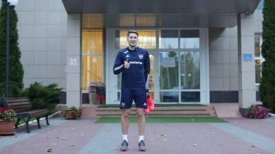 Кузяев первым прибыл на базу сборной России по футболу в Новогорске