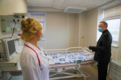 В детской больнице в Колпино после ремонта открыли отделение анестезиологии-реанимации