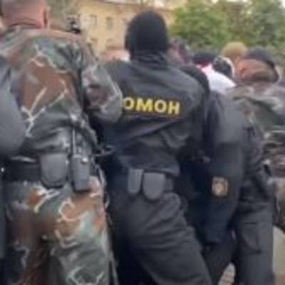 Около 20 человек задержаны в Солигорске на акции в парке