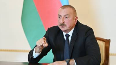 Президент Азербайджана заявил о взятии 17 поселков и города Кубатлы