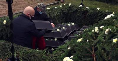В латвийском Резекне перезахоронили останки советских военнопленных