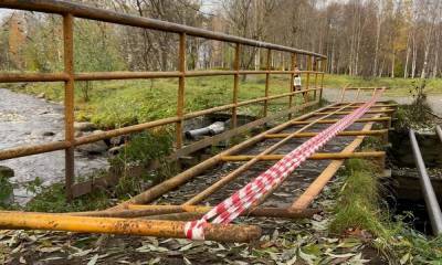 В Петрозаводске закрыли еще один мост