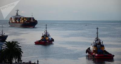 Корабль под флагом Панамы оштрафовали в Грузии за загрязнение моря