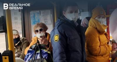 В Казани снова выявили более 1,6 тысяч нарушителей масочного режима в общественном транспорте