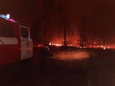Пожары в Луганской области. В ГСЧС заявили, что огонь в одном очаге из семи потушен