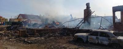 В Клепиковском районе Рязани в пожаре погибли две пенсионерки