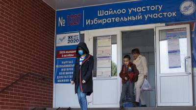 Явка на выборы в парламент Киргизии за два часа составила 6,72%