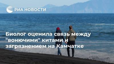 Мария Воронцова - Биолог оценила связь между "вонючими" китами и загрязнением на Камчатке - ria.ru - Москва - Чукотка