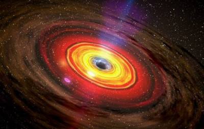 Астрономы нашли шесть галактик в паутине черной дыры