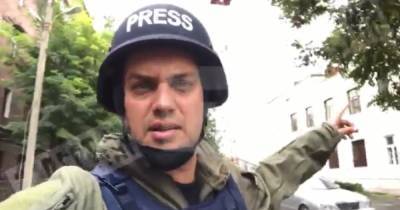 Журналист "Известий" попал под обстрел в Степанакерте