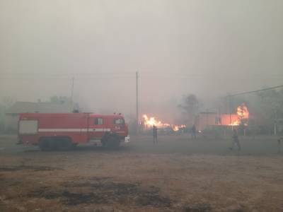 Пожар на Луганщине: ликвидировано пять очагов возгорания