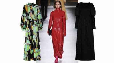 Платья макси — самый эффектный тренд осени: 7 самых стильных