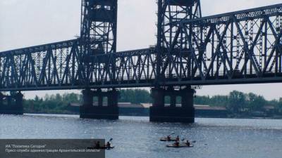 Железнодорожный мост в Архангельске закроют на один день