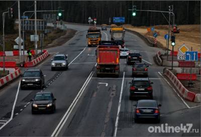 Завтра автомобилистам придётся ехать медленнее по восьми трассам Ленобласти