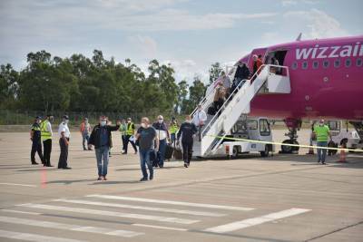 Кутаисский аэропорт принял первый за полгода регулярный рейс