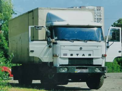 В Киеве заметили редкий грузовик польского производства