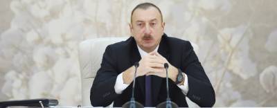 Президент Азербайджана сообщил об условии прекращения огня в Карабахе