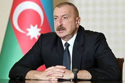 Президент Азербайджана назвал виновных в ситуации в Карабахе