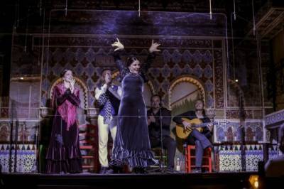 Впервые за 7 месяцев с начала пандемии в Мадриде открылось знаменитое фламенко-шоу (ФОТО)