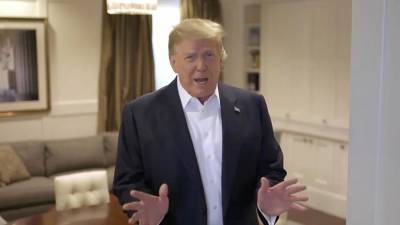 Трамп опубликовал второе видеообращение после заражения коронавирусом