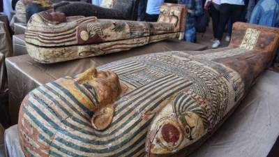 В Египте найдено уникальное захоронение из 59 мумий