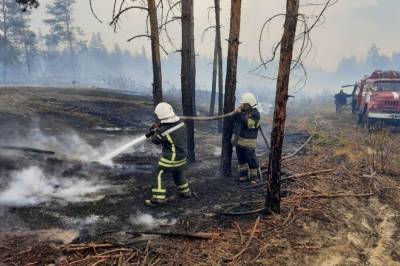 Пожары в Луганской области: Спасатели тушат четыре основных очага