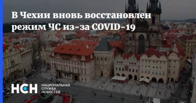 В Чехии вновь восстановлен режим ЧС из-за COVID-19