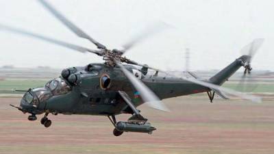 Бои в Карабахе: Азербайджан бросил в бой новые ударные вертолёты