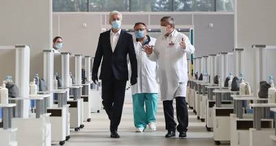 Собянин объявил об открытии двух резервных коронавирусных госпиталей