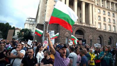 В Болгарии проходят антиправительственные акции протеста