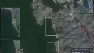 Роскосмос показал, как выглядит побережье Камчатки после экологической катастрофы