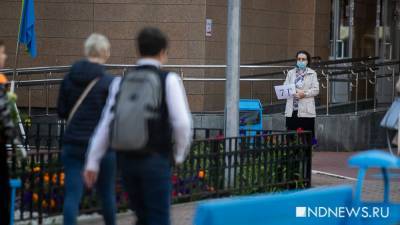 В Екатеринбурге школа попросила детей приходить на занятия в масках