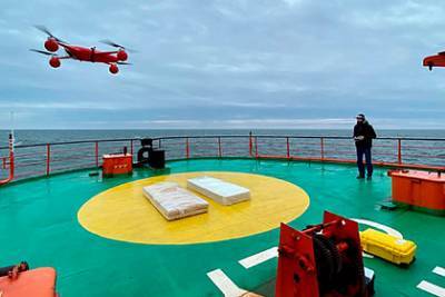 Выдерживающий экстремальные условия дрон применят для исследования Арктики