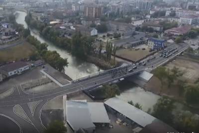 В Чечне открыли новый мост через реку Сунжа