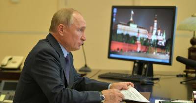 Путин: Дистанционное обучение используют для совершенствования системы