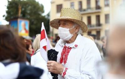 В Минске пенсионеры вышли на марш протеста