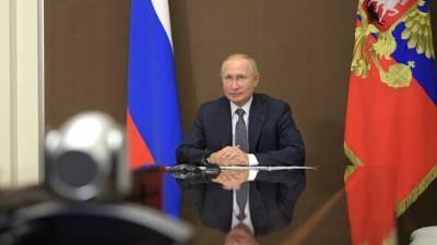 Путин поздравил жителей Грозного с Днём города