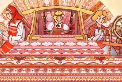 Рязанцам показали новую серию мультфильма о михайловском кружеве