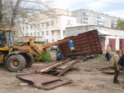 Почти три тысячи самовольно построенных сараев и гаражей планируют снести в Нижнем Новгороде
