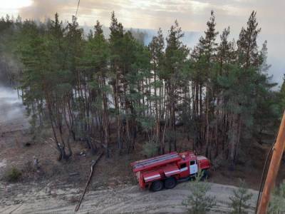 Пожары в Луганской области. Спасатели потушили семь очагов возгорания