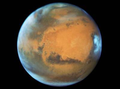 Через несколько часов Марс максимально «приблизится» к Земле
